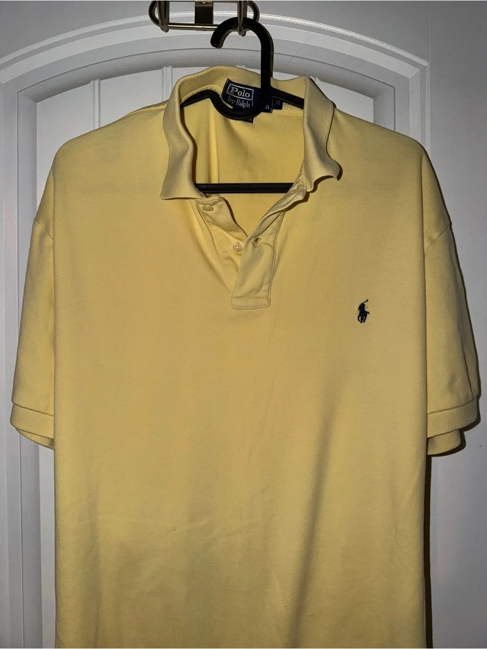 Vintage Polo by Ralph Lauren Butter Yellow Classic Polo - Men’s M